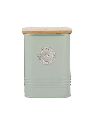 TYPHOON | Boîte de conservation pour thé SQUIRCLE 1,3 l vert pastel/bambou | 